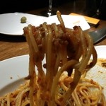 ノリノ穴 - 白ミートパスタ。リフト(^-^)/