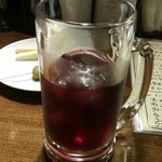 ノリノ穴 - スカーっと飲んでしまったかち割りワイン(笑)