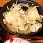 とうふ旬菜 心音 - 料理写真:6種類のお野菜と豚肉の入ったタンメン¥1150