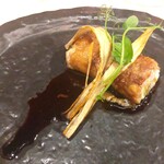 大人の食活 まツ山 - 茄子とクリームチーズのイベリコ豚巻き