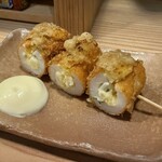 Kushigekijou Tokunagaza - 竹輪サラダの串揚げ