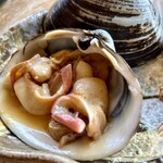 光る海 - ホッキバター焼き