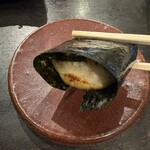 御すし 宇佐美 - ホタテの磯辺まき