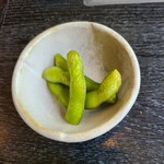 Sobaruhidamari - お通しの枝豆