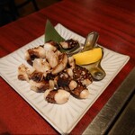 Okonomiyaki Yukari - げそ塩焼 550円