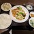 マルヤス酒場 - 料理写真:豚肉、木耳と玉子炒め定食(