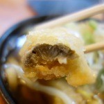 ごぼ天断面です