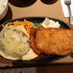 Yayoi Ken - チーズハンバーグとステーキはおいしかったです