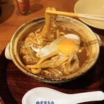 Yamamotoya honten - 名古屋コーチンの味噌煮込みうどん