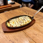 新時代 - ■鉄板 チーズとんぺい焼き ￥638