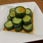 245474898 - きゅうりのピリ辛漬です。（2024年4月）