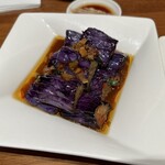 鼎泰豊 新生店 - ナスの醤油煮です。（2024年5月）