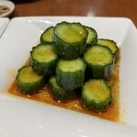 245475840 - きゅうりのピリ辛漬です。（2024年5月）