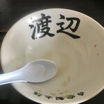 自家製太麺 渡辺 - 