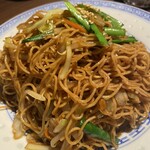 楽関記 - 上海焼きそば　この味最高