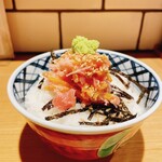 きたかた食堂 - トロたくちらし丼2