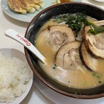 くるまやラーメン - 味噌チャーシュー（4枚）　税込1240円