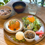 こもれび食堂+ - プレートランチ（1400円