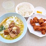 飯処 福麺  - うま塩らーめん、唐揚げ、ライス単品、シークァーサーサワー