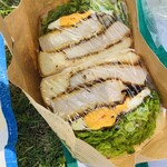 時々カフェ - 料理写真:塩カツサンド