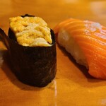 福寿司 - 上寿司のラインナップ