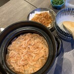 鮮魚と季節料理 和処 平塚 - 桜海老の土鍋ご飯