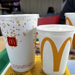 マクドナルド - ドリンク写真:SとM