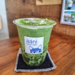 aani sand cafe - かぶせ抹茶フラッペ(トッピングなし)