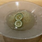 Yakiniku Akasaka Eitoman - 牛骨出汁の冷麺