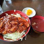 十文字屋 - ロースカツ丼(1100円)