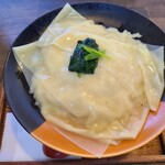 ラーメン厨房 ぽれぽれ - 料理写真:百年ひもかわのあいもりつけ麺