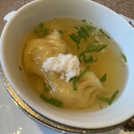 中国料理 翆陽 - 蟹肉入り上湯スープ餃子