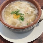 Bisutoro Ebisuya - にんにくスープ