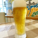 月乃井 - 生ビール（¥650税抜）