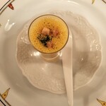 Chez mura bleu Lis - 豆乳とポティロンのクレーム　カプチーノ仕立て