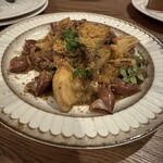 L'Angolo - ホタルイカとタケノコのバターソテー