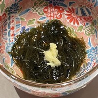 名古屋 栄 栞庵 鮨 やましろ - もずく酢