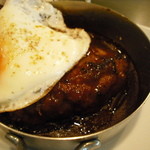 神戸牛 鉄板焼 リオ - 煮込みハンバーグ