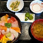 めざせ!!そばや - 海鮮丼