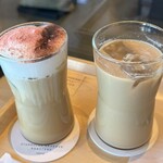 STARBUCKS RESERVE ROASTERY TOKYO - アイスサクラクリームラテ・アイスカフェラ