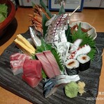 魚金 - 玉手箱2,200円、驚異的なコスパのよさだと。