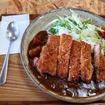 なんぶの湯 おんせんカフェ - 2024年5月　［富士桜ポーク]カツカレー　1250円