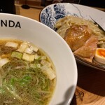 本田麺業 - 今回のオーダーは上つけ醤油