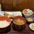 炭火焼専門食処 白銀屋 - 料理写真:銀しゃけ定食¥900＋しらすサラダ¥100