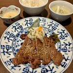 Gyuutan Sakaba Tannosuke - 牛たん定食［6枚］　1,650円