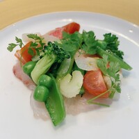 イリエスケープ - Antipasto スズキのカルパッチョ