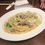 イタリアン麹町MAR - ●パスタ⑦自家製サルシッチャとキャベツのスパゲッティ(オイルベース)