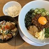 Kiramekino Tori - 台湾まぜそば直太朗（大）＆ 元祖味噌からあげ丼