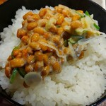 Yaesu Hatsufuji - 納豆ご飯
