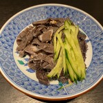 Yakiniku Juntei - センマイ刺身　臭みなくコリコリ美味しい